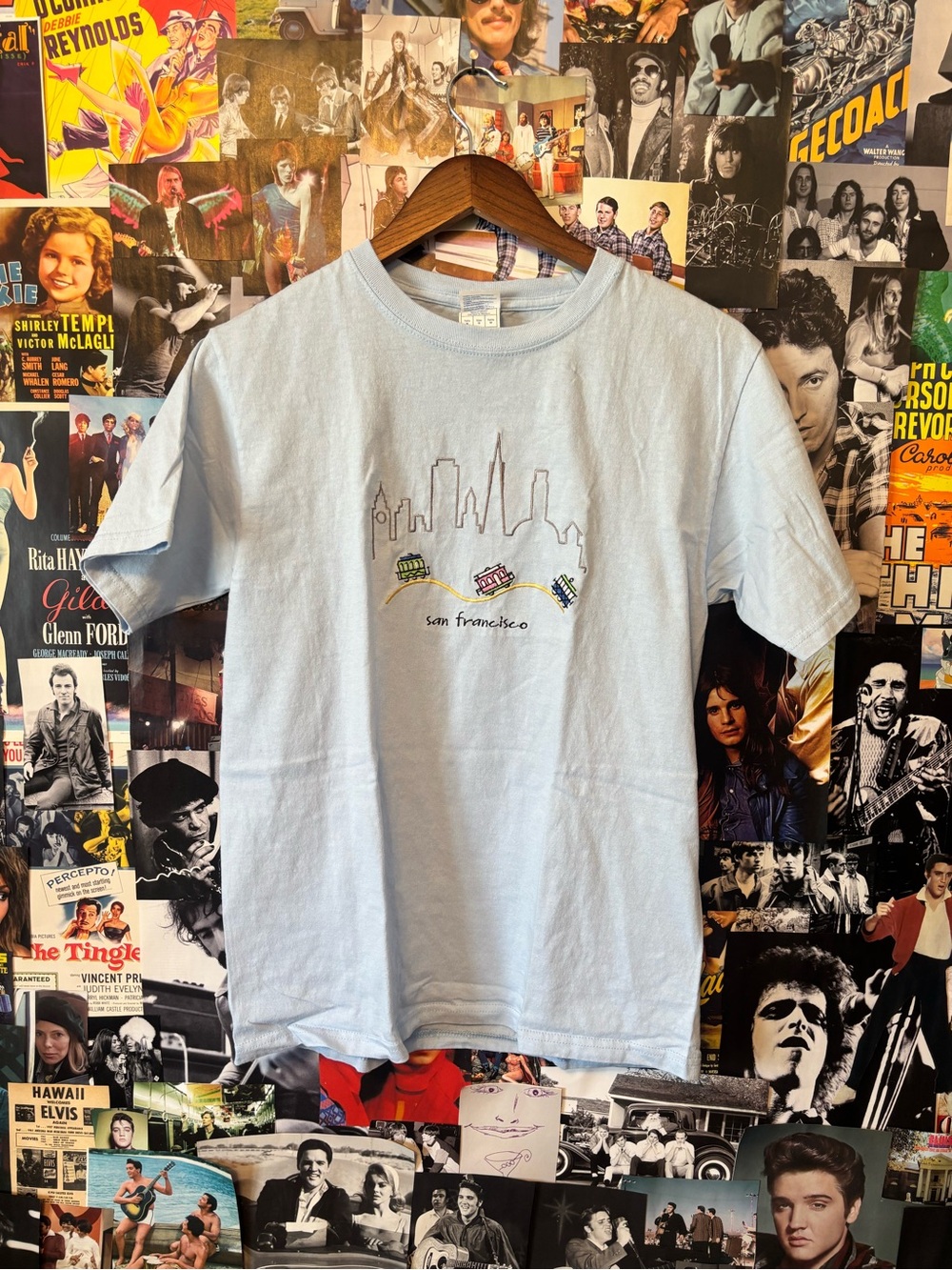 Light Blue San Francisco Graphic Short Sleeve Tee